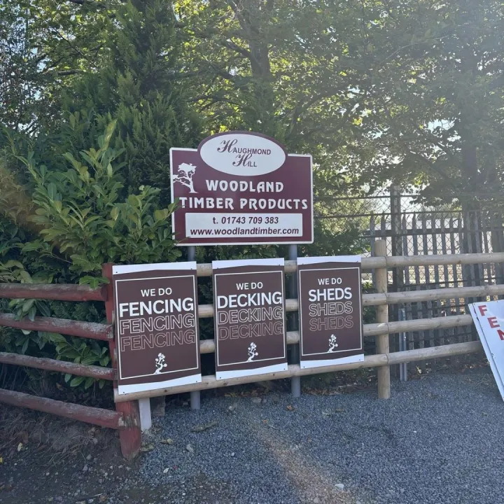 Woodland Timber Signage Foamex Signs