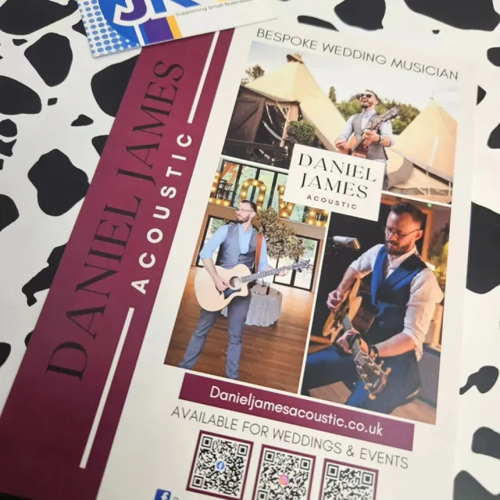 Dan James Acoustic A5 Flyers 170gsm Silk