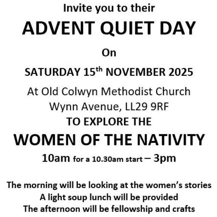 Methodist Women in Britain Advent quiet day