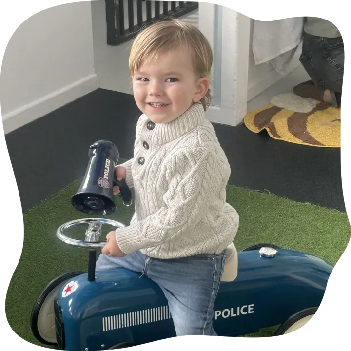Toddler Riding Toy Car