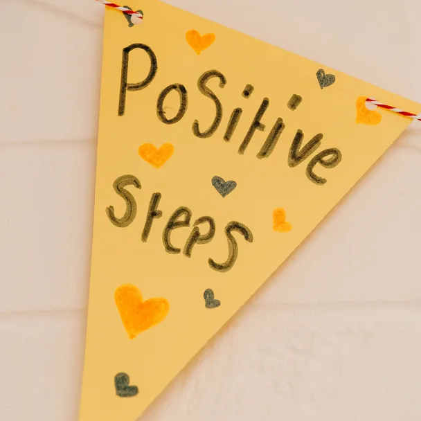 Positive Steps Bunting