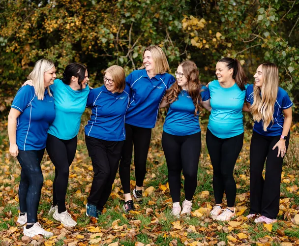 Team Photo Laughing 2