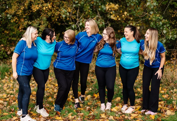 Team Photo Laughing 2