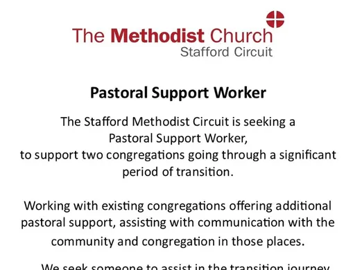 Pastoral Worker Advert