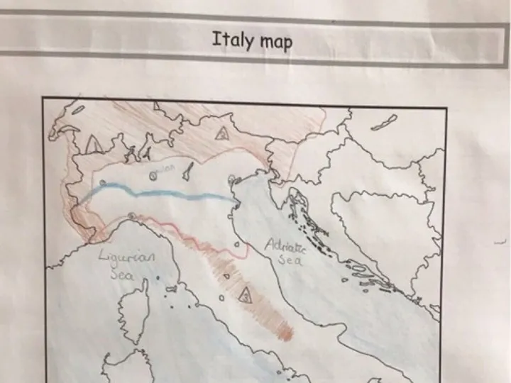 Y6 Geography Map