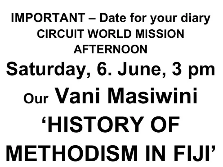Richmond Mc 06.06.2026 Fiji