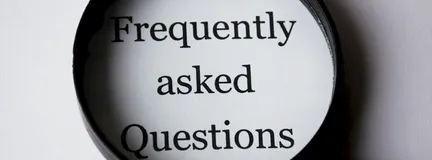 Seek, help, faq, magnifying glass, common
