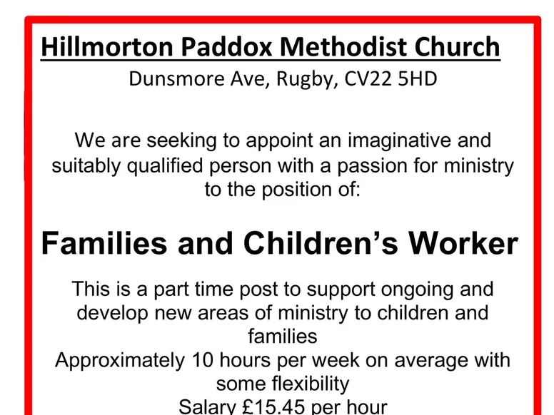 Advert Family Worker  June 202601-01