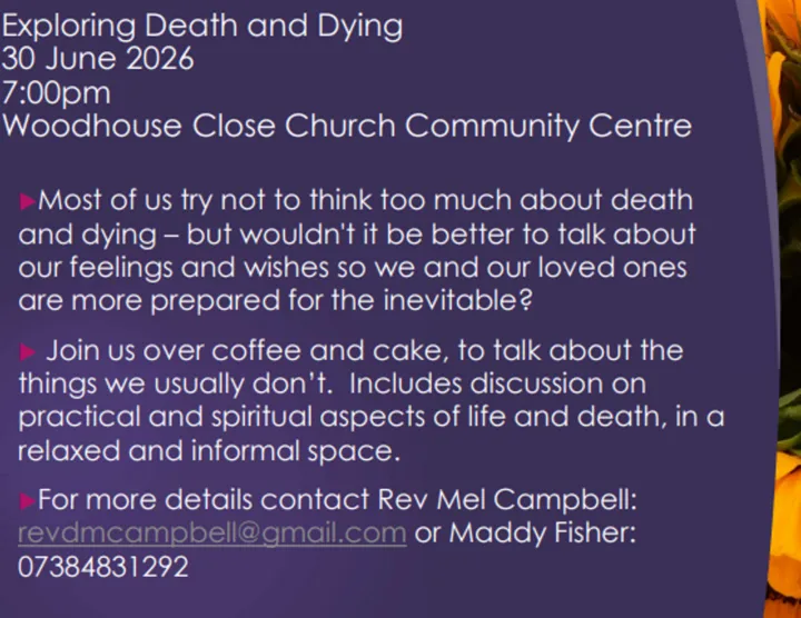 Exploring Death and Dying 30.06.2026