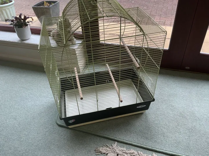 Items for sale &ndash; LARGE IMAC ITALIAN BIRD CAGE SUIT 4 BUDGIES/ PARAKEET ETC. NEW. &pound;159. 50
