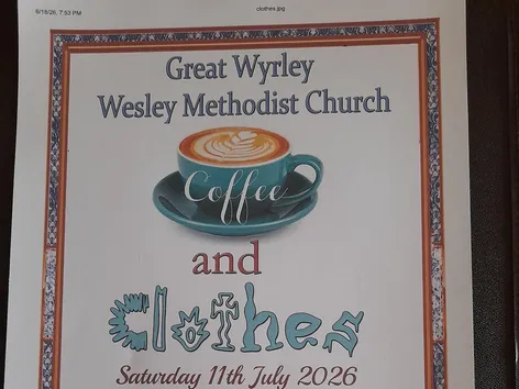 Great Wyrley Wesley: Coffee & Clothes