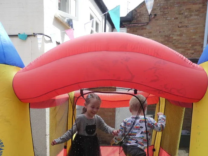 Folk Festival Bouncy Castle
