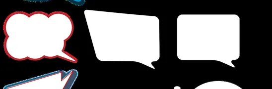Balloons, thoughtless blow, comic, to speak