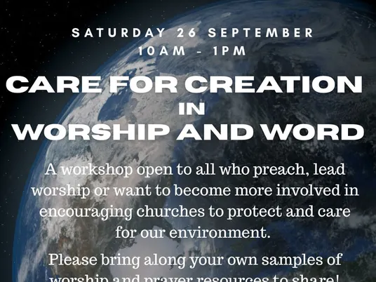 Care For Creation Poster Sept 2026