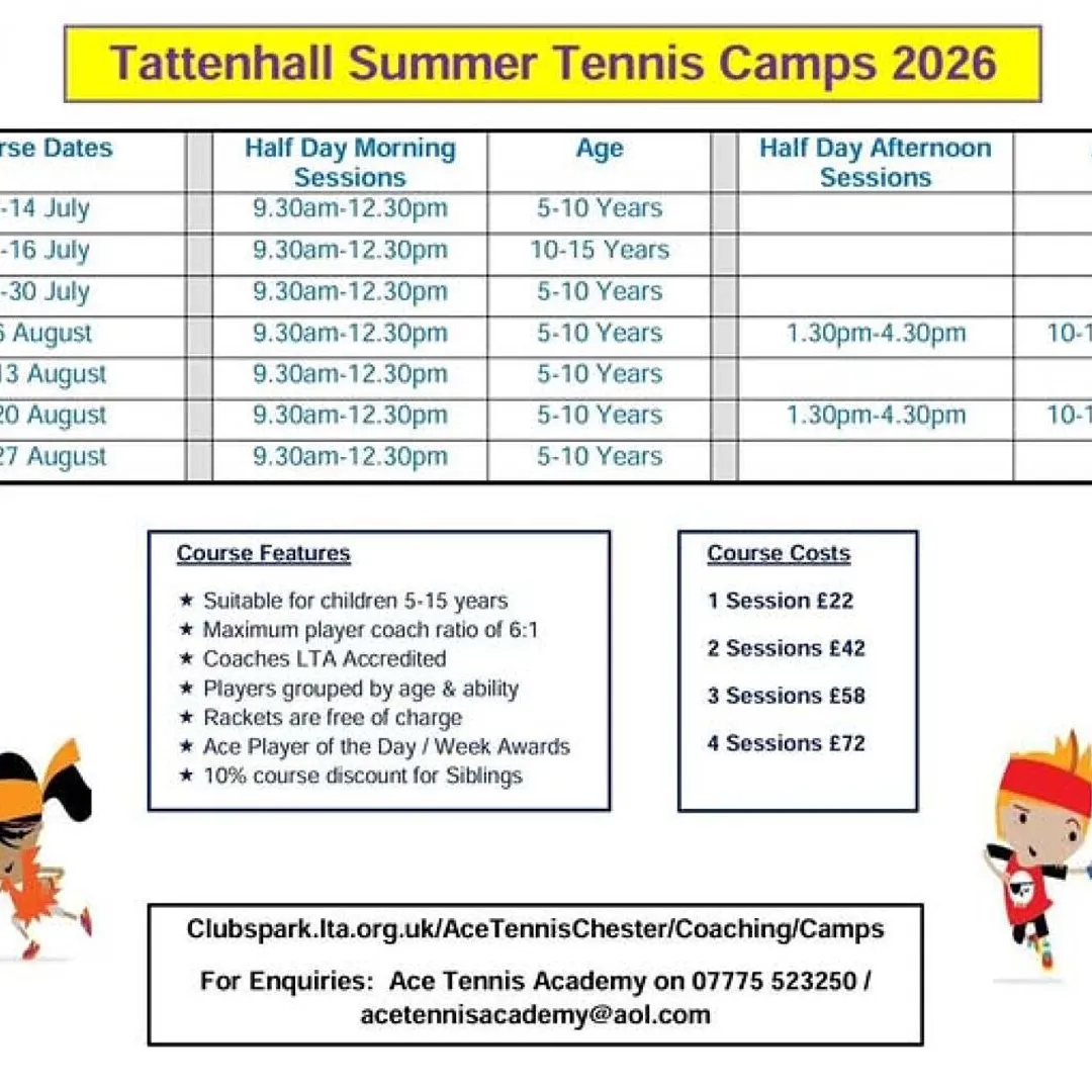 Junior Tennis Summer Camp 2026