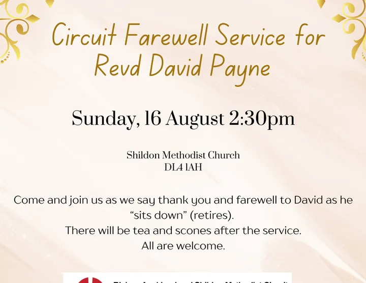Circuit Farewell Service David Payne 16.08.2026