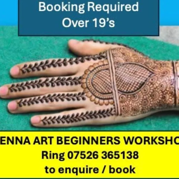 Helsby Methodist Henna Art Workshop Monday 3rd Aug