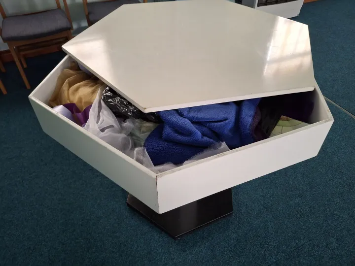 Hexagonal table image 2