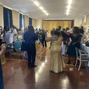 Dancing at Party
