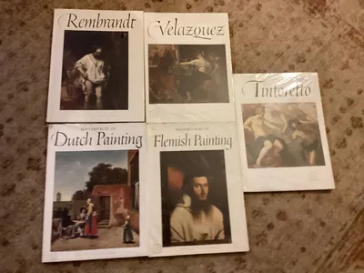 Items for sale &ndash; 5 art books with 16 full colour prints 15
