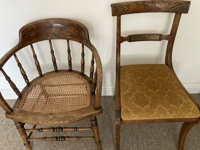 Items for sale &ndash; 2 antique chairs &pound;30, or &pound;15 each