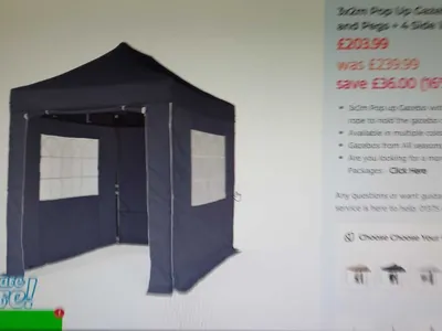 Items for sale &ndash; Gazebo &pound;150 or nearest offer