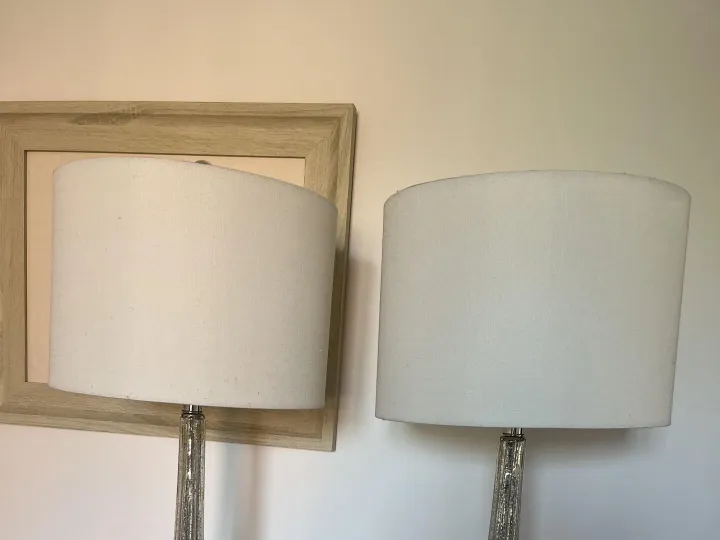 Items for sale
– Table lamps £30.00
