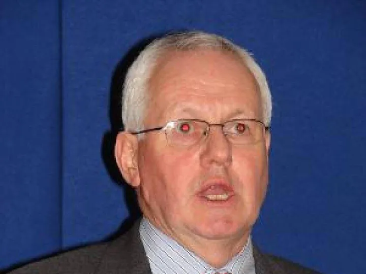 Retiring Club chairman Rob Wills