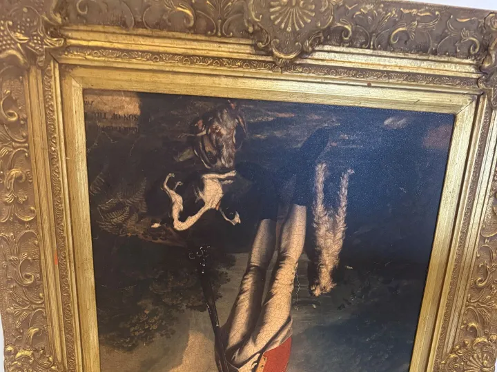 Items free to a good home! – Ornate framed picture n/r