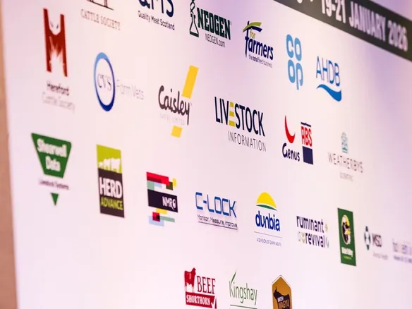 Conference sponsor board