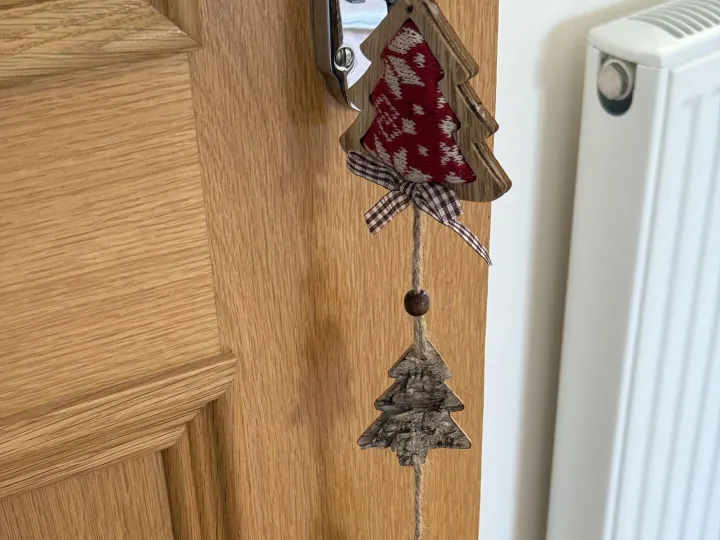 Items for sale
– Hanging Christmas Decorations 50pence
