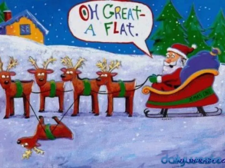 oh great a flat