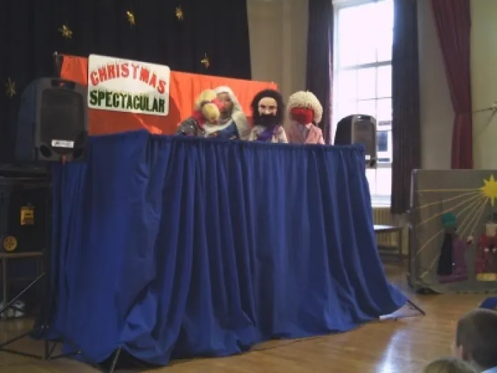 Puppets in church 2