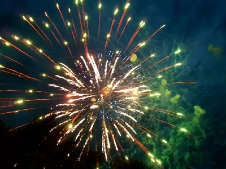 Fireworks at PoP 2106