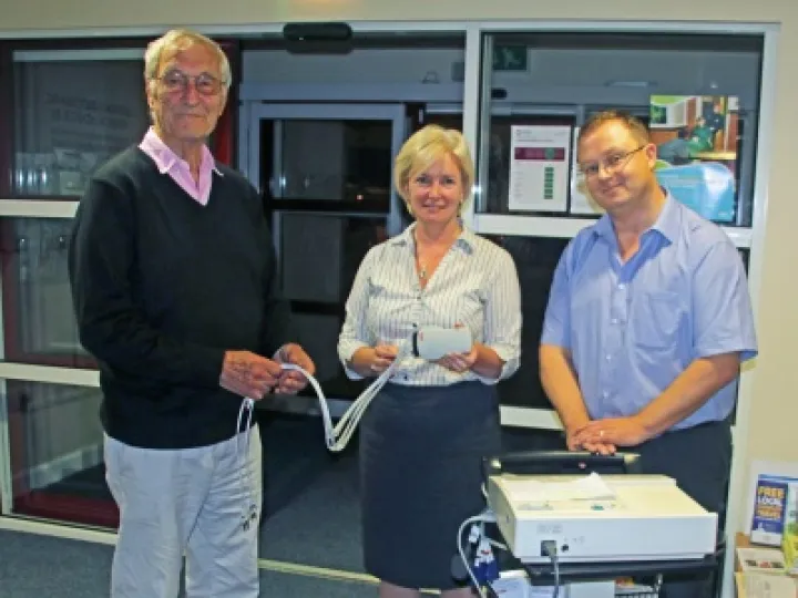New ECG machine