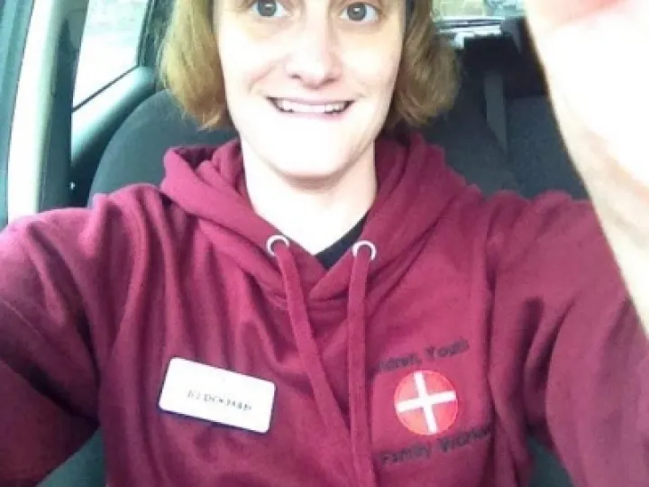 Jo in uniform