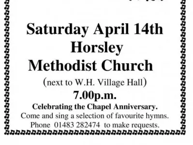 Songs of Praise poster 2018