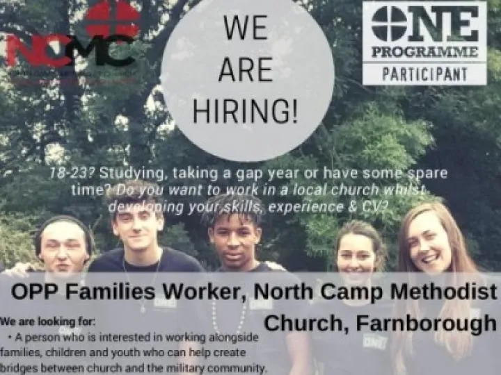 North Camp Methodist Church Farnborough – One Programme Post available-page-001