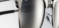 Ray Ban name etching on lens