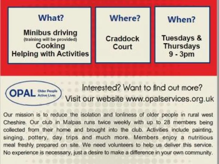 Malpas OPAL volunteers