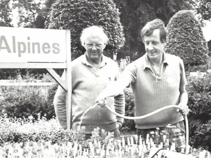 William Caldwell and Don Leaman 1975