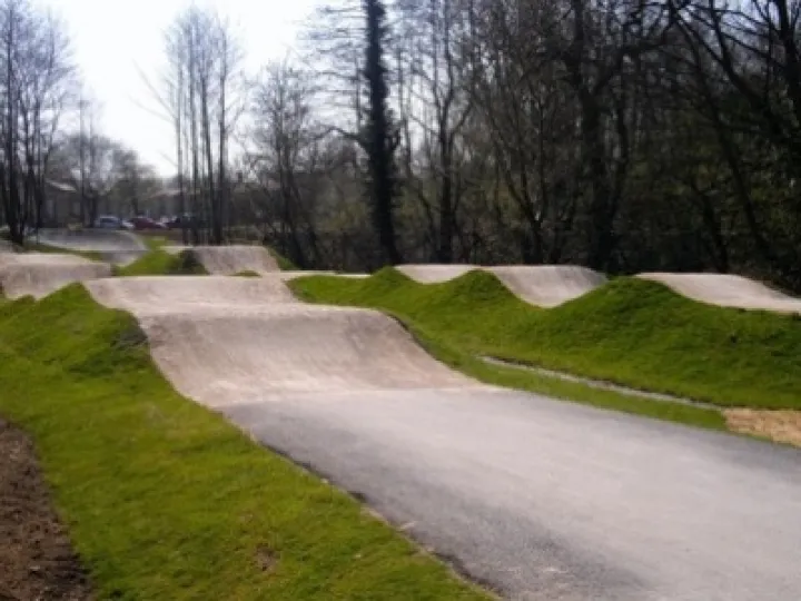 Colshaw Farm BMX Pump Track long view
