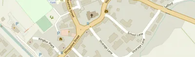 Map showing the location of AudlemOnline