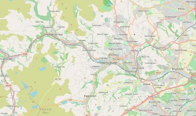 Map showing the location of Calderdale