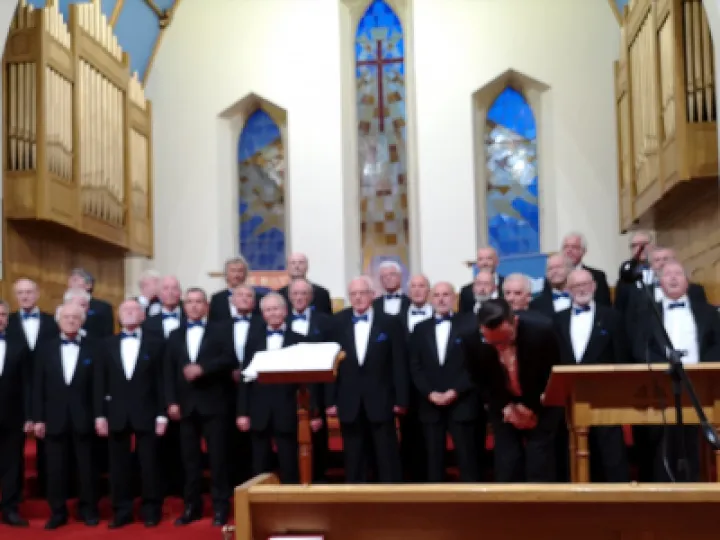 Male Voice Choir at St- Johns Llandudno