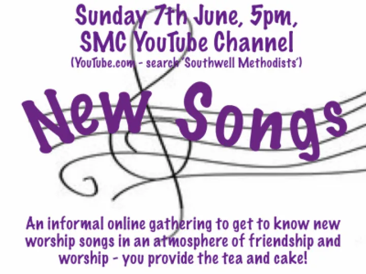 New Songs Cafe Flyer &ndash; June 2020