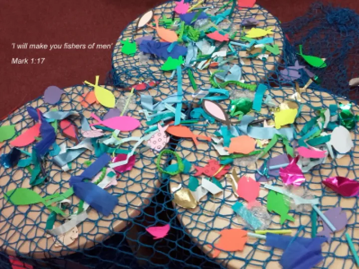 Trinity Creating Prayer Net