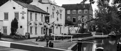 Audlem Locks, by Iain Miller