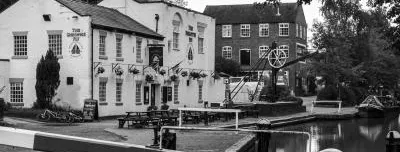 Audlem Locks, by Iain Miller