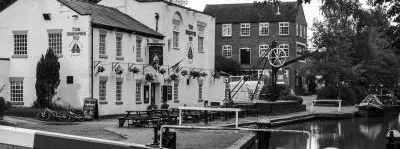 Audlem Locks, by Iain Miller